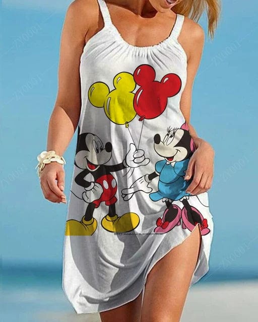 Elegant Disney Dresses 2024 Luxury Summer Beach - LustMia