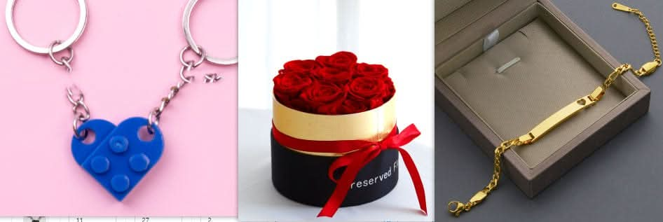 Eternal Roses In Box Preserved Real Rose Flowers With Box Set Valentines Day Gift Romantic Artificial Flowers - LustMia