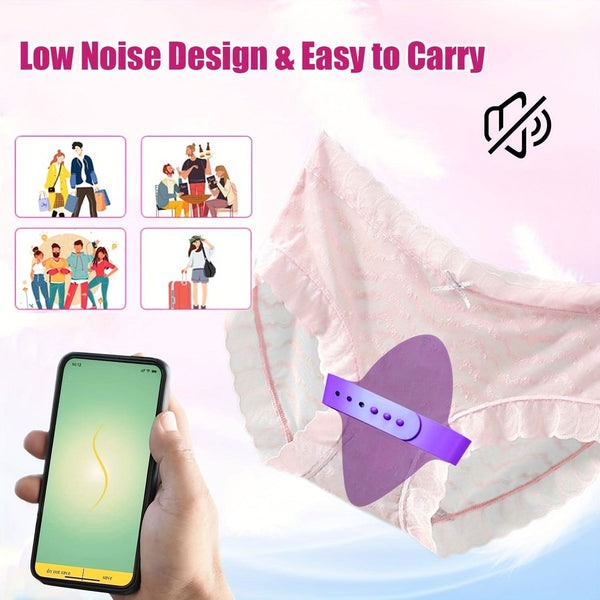 Wireless Wearable Panty Vibrator with Remote Control 10 Patterns - LustMia