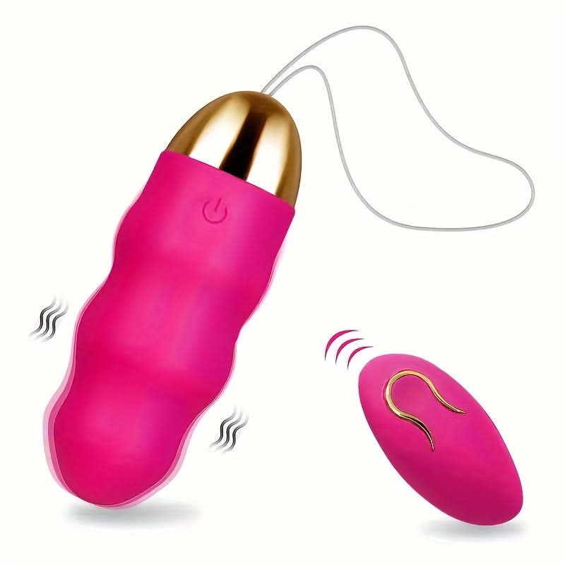 12Mode Rechargeable Bullet Vibrator with Remote Control - LustMia