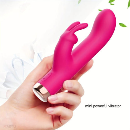 Ultimate Pleasure Rabbit Vibrator Waterproof USB Rechargeable 10 Modes - LustMia