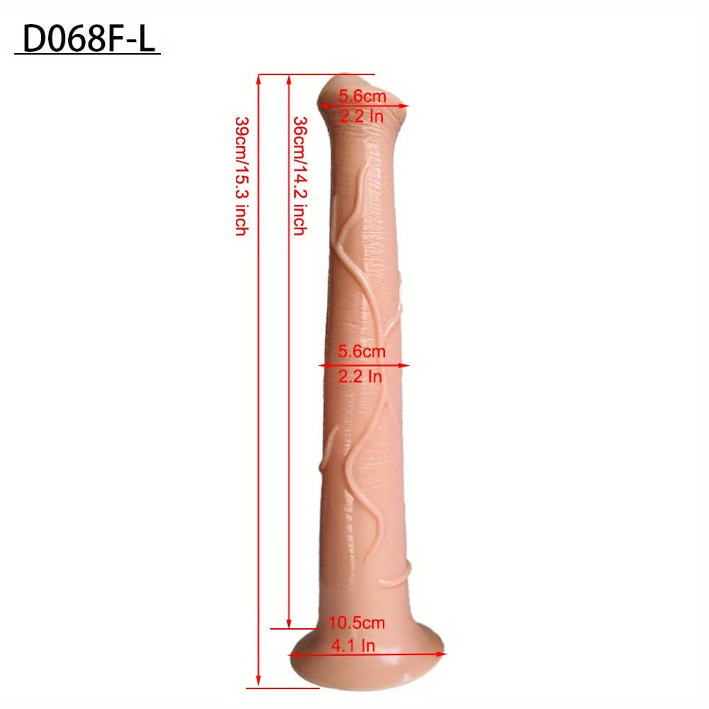 1pc Black Horse Dildo Realistic Animal Dildos With Suction Cup Monster Butt Plug Anal Plug Anal Sex Toys For Men Women Lesbian Gay Pleasure - LustMia