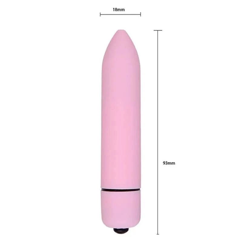 Mini Bullet Vibrator Vaginal Massage Dildo Vibrador Sex Toys for Women G - Spot Vibrating Clitoris Stimulator Female Masturbator - LustMia