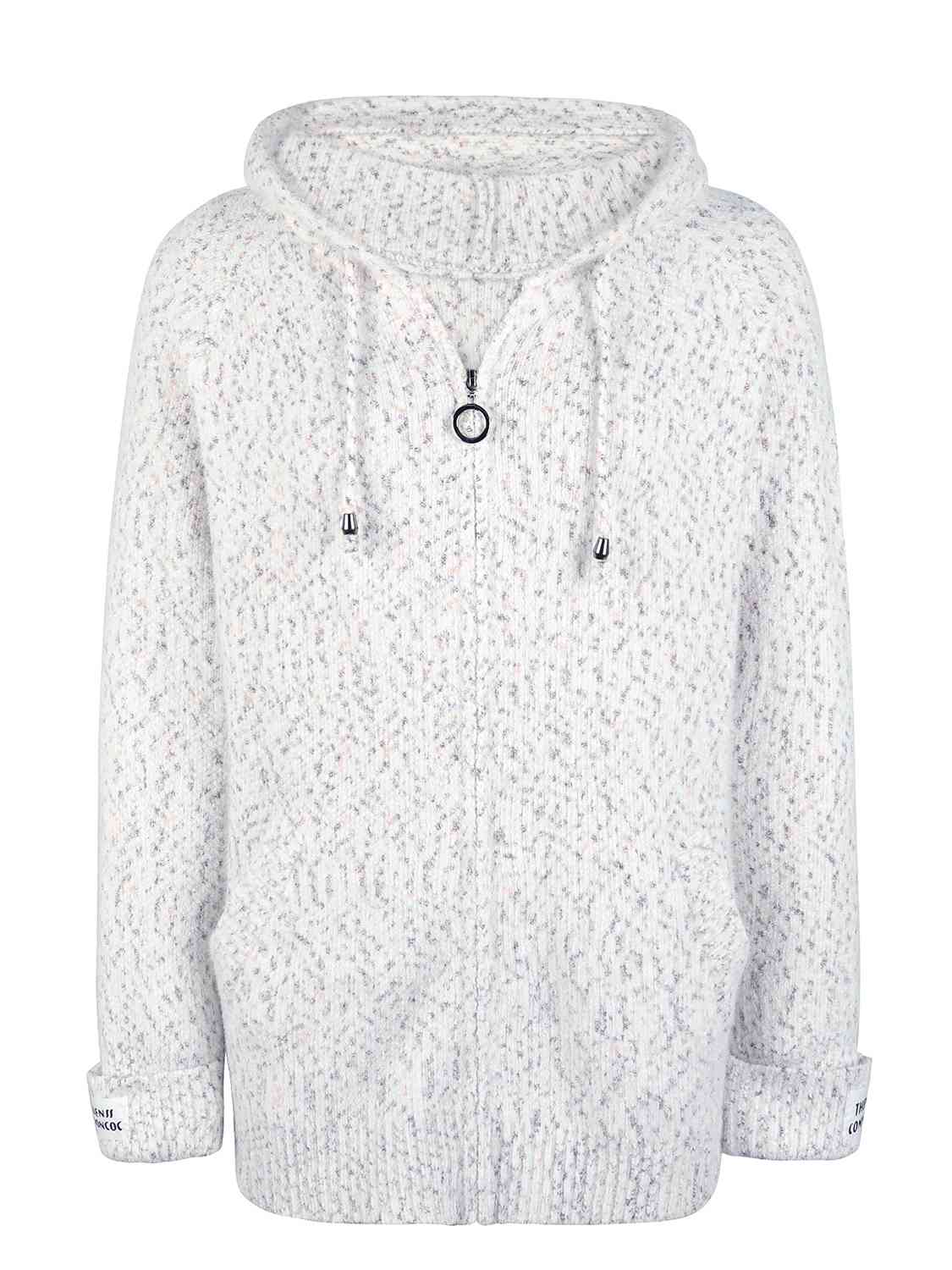 Zip - Up Hooded Sweater - LustMia