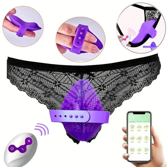 Wireless Wearable Panty Vibrator with Remote Control 10 Patterns - LustMia