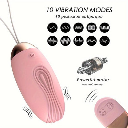 Gspot Stimulation Bullet Vibrator with Remote Control 10 Modes - LustMia