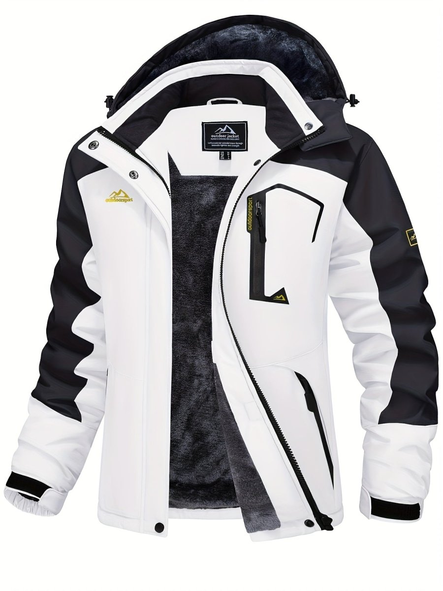 Winter Storm Chaser Jacket - Waterproof Insulated Thermal Fleece Lined Coat - Women - LustMia