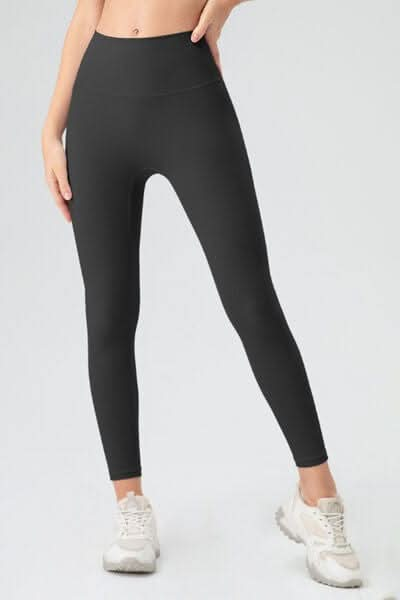 High Waist Skinny Active Pants - LustMia