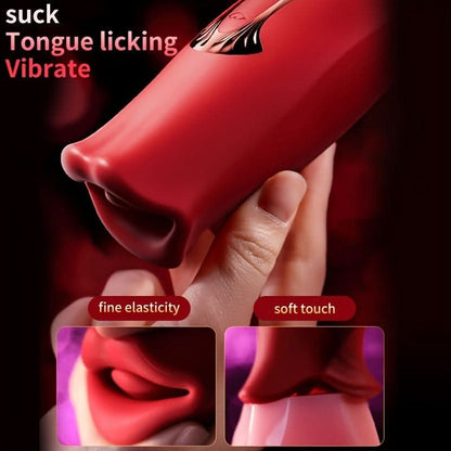 Suction Licking Vibrator for Ultimate Female Pleasure - LustMia