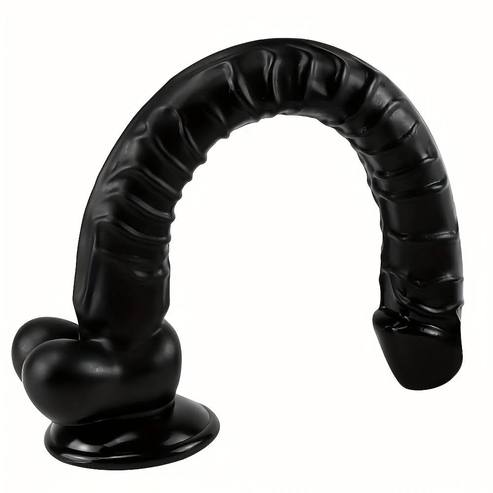 15.7in Dildo Realistic Penis Cock Female Masturbator, Giant Animal Dildo With Suction Cup, Anal Plug, Sex Toy For Women Men Adults - LustMia