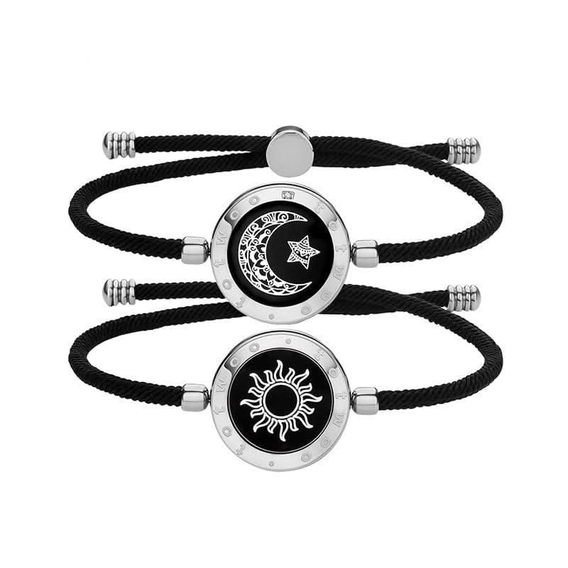 Sun - Moon Smart Sensing Couple Bracelet - LustMia