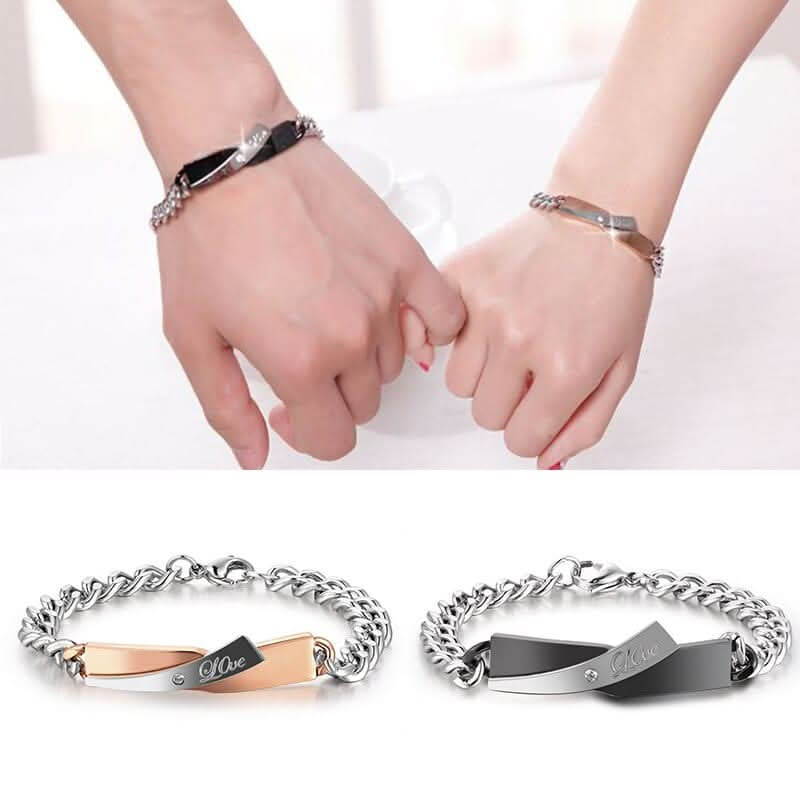 Couple Cross - design Bracelet - LustMia