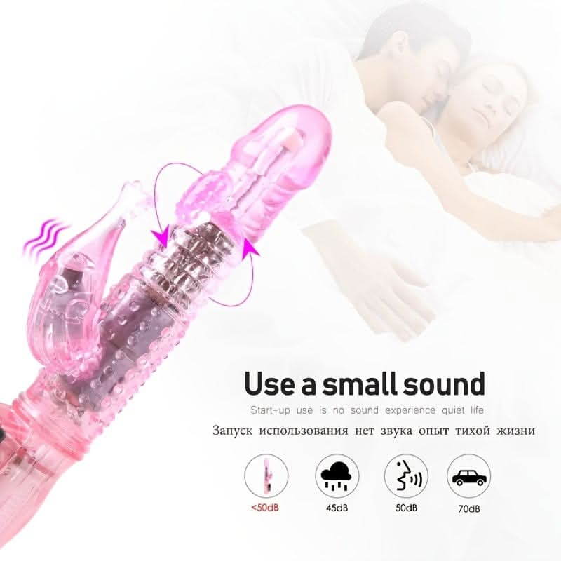 Thrusting GSpot Rabbit Vibrator for Women - LustMia