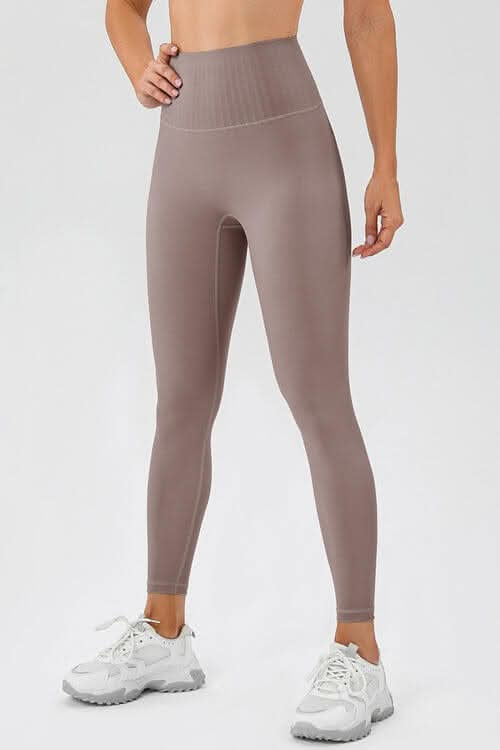 High Waistband Active Leggings - LustMia