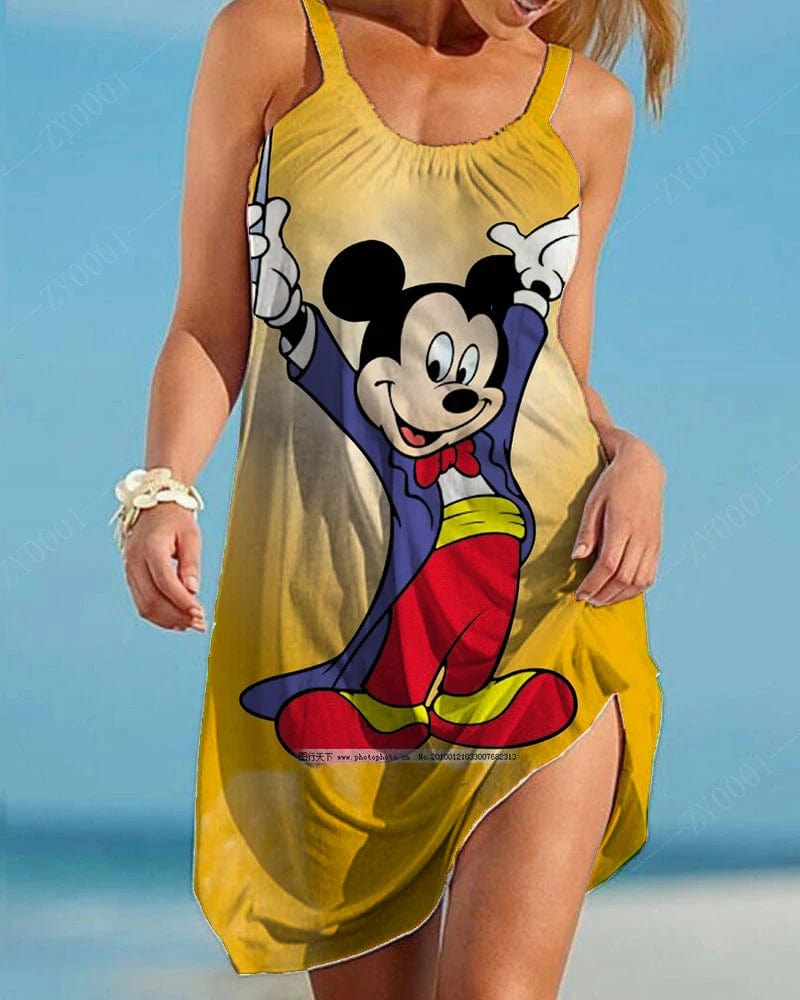 Elegant Disney Dresses 2024 Luxury Summer Beach - LustMia