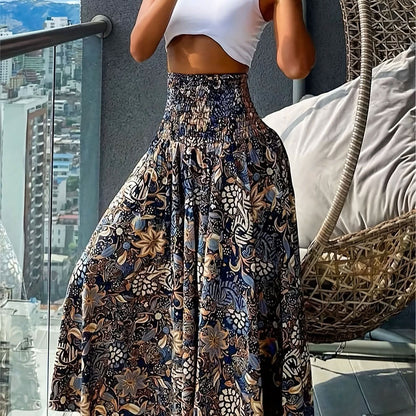 High Waisted Floral Skirts - By Lustmia - LustMia