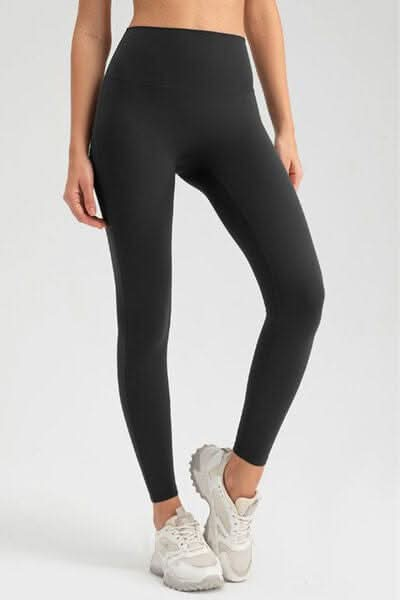 High Waist Skinny Active Pants - LustMia