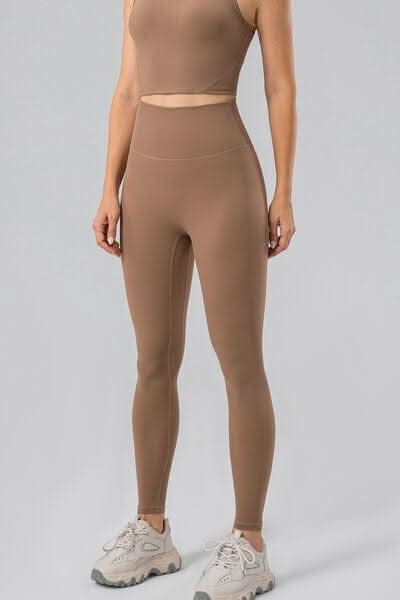 High Waist Active Leggings - LustMia