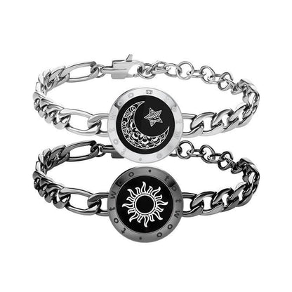 Sun - Moon Smart Sensing Couple Bracelet - LustMia