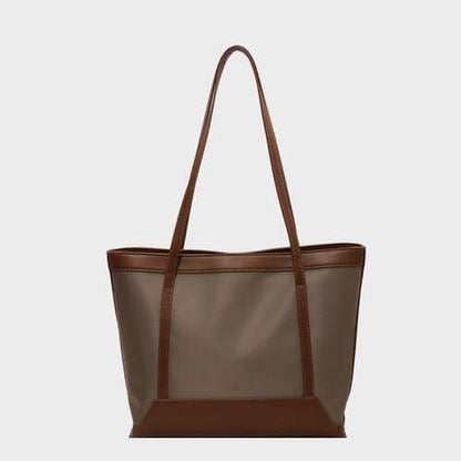 PU Leather Tote Bag - LustMia