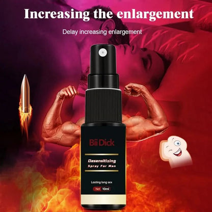 10ml Delay Spray for Men Non - Numbing Male Delay Ejaculation Sex Spray Man Prevent Premature Ejaculation Prolong 60 Minutes Sex - LustMia