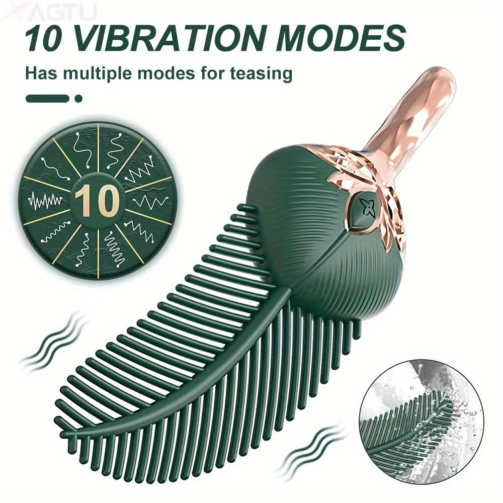 1pc Couple Flirting Vibrator Erotic Sex Toys Adult Female Sex Toy Nipple Vibrator - LustMia