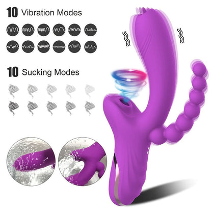 1pc Fully Automatic Rechargeable Vibrator, High - power Female AV Vibrator, Waterproof Adult Toy Sex Toys For Couples - LustMia