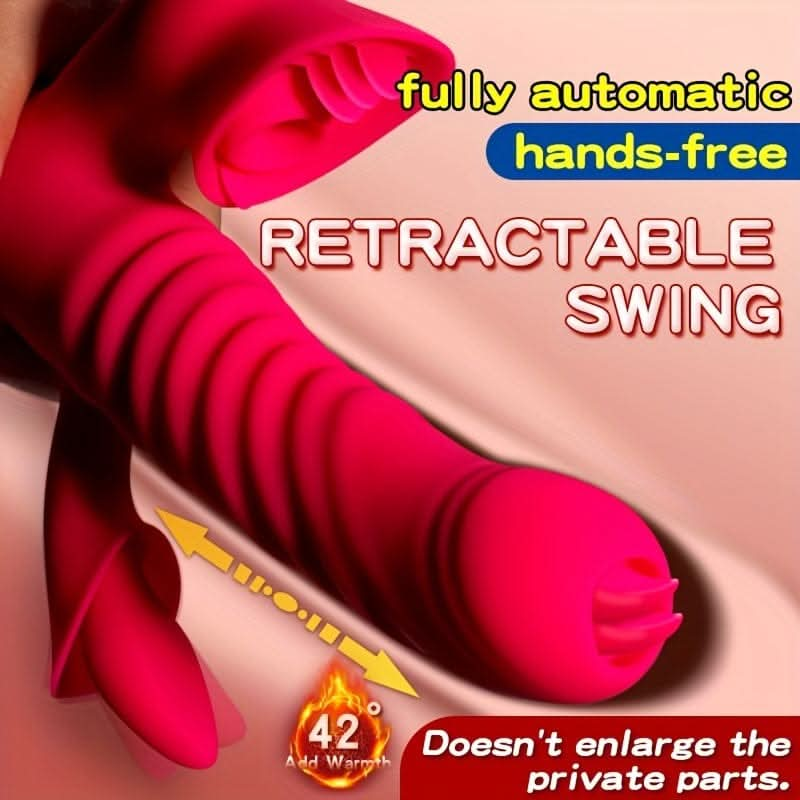 Versatile 4in1 Vibrating Sex Toy for Couples - LustMia