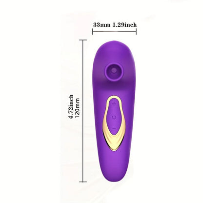 Compact MultiFrequency Intimate Stimulator Ultimate Pleasure OnTheGo - LustMia