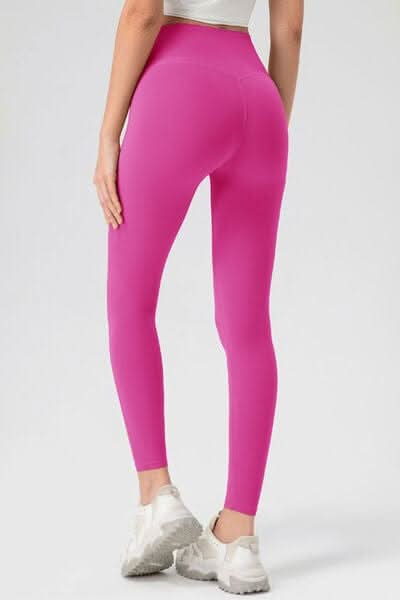 High Waist Skinny Active Pants - LustMia