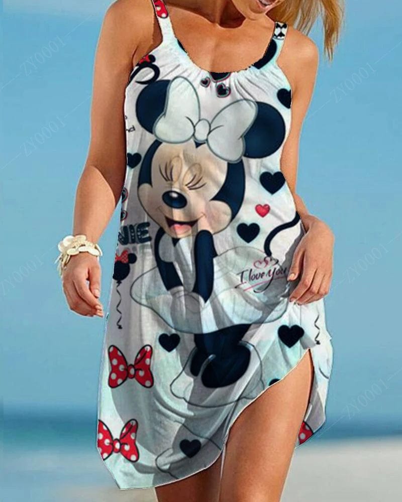 Elegant Disney Dresses 2024 Luxury Summer Beach - LustMia