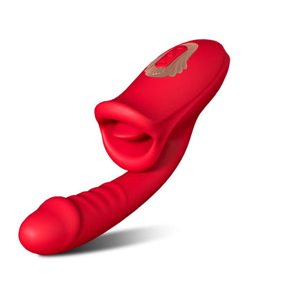 10mode Rose Vibrator for Gspot Stimulation Waterproof Massager - LustMia