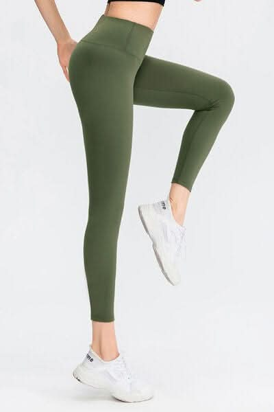 High Waist Active Leggings - LustMia