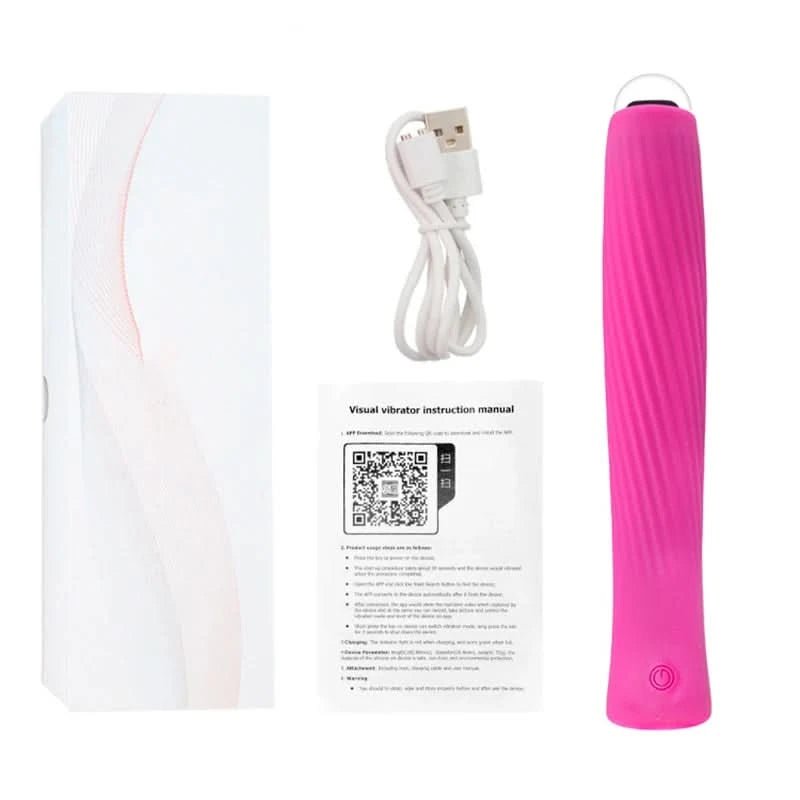 1080P WiFi Vagina Endoscope Camera sex Dildo Vibrator Lntelligent Visual 5 Frequencies APP Control Dildo Body Massager - LustMia