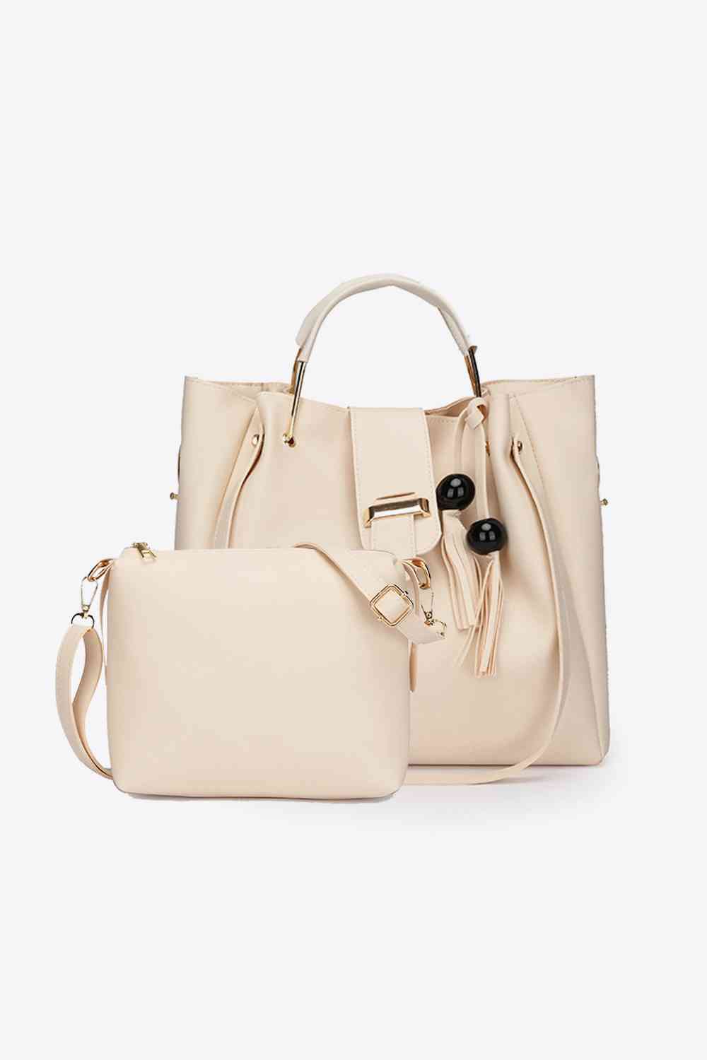 2 - Piece PU Leather Bag Set - LustMia