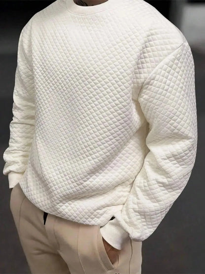 Manfinity Homme Men'S Drop Shoulder Sweatshirt - LustMia