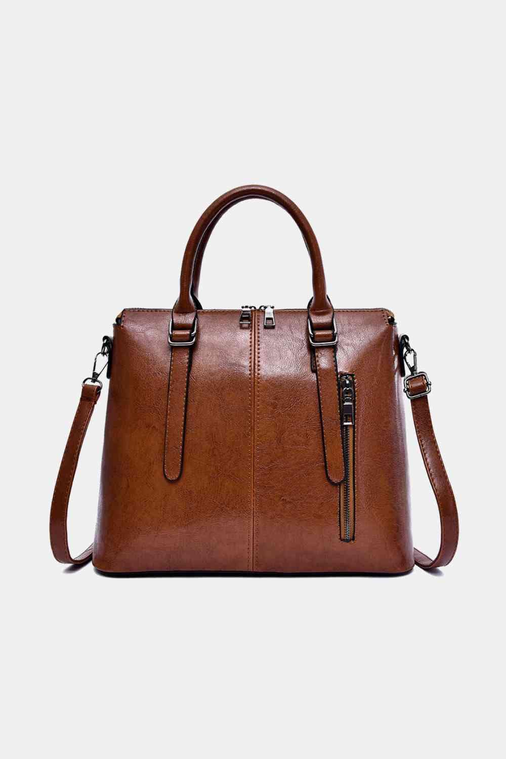 PU Leather Handbag - LustMia