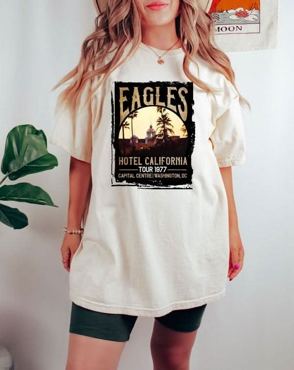 Eagles Hotel California Music Fest Tee - LustMia