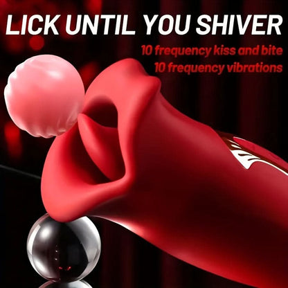 Suction Licking Vibrator for Ultimate Female Pleasure - LustMia