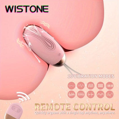 Gspot Stimulation Bullet Vibrator with Remote Control 10 Modes - LustMia