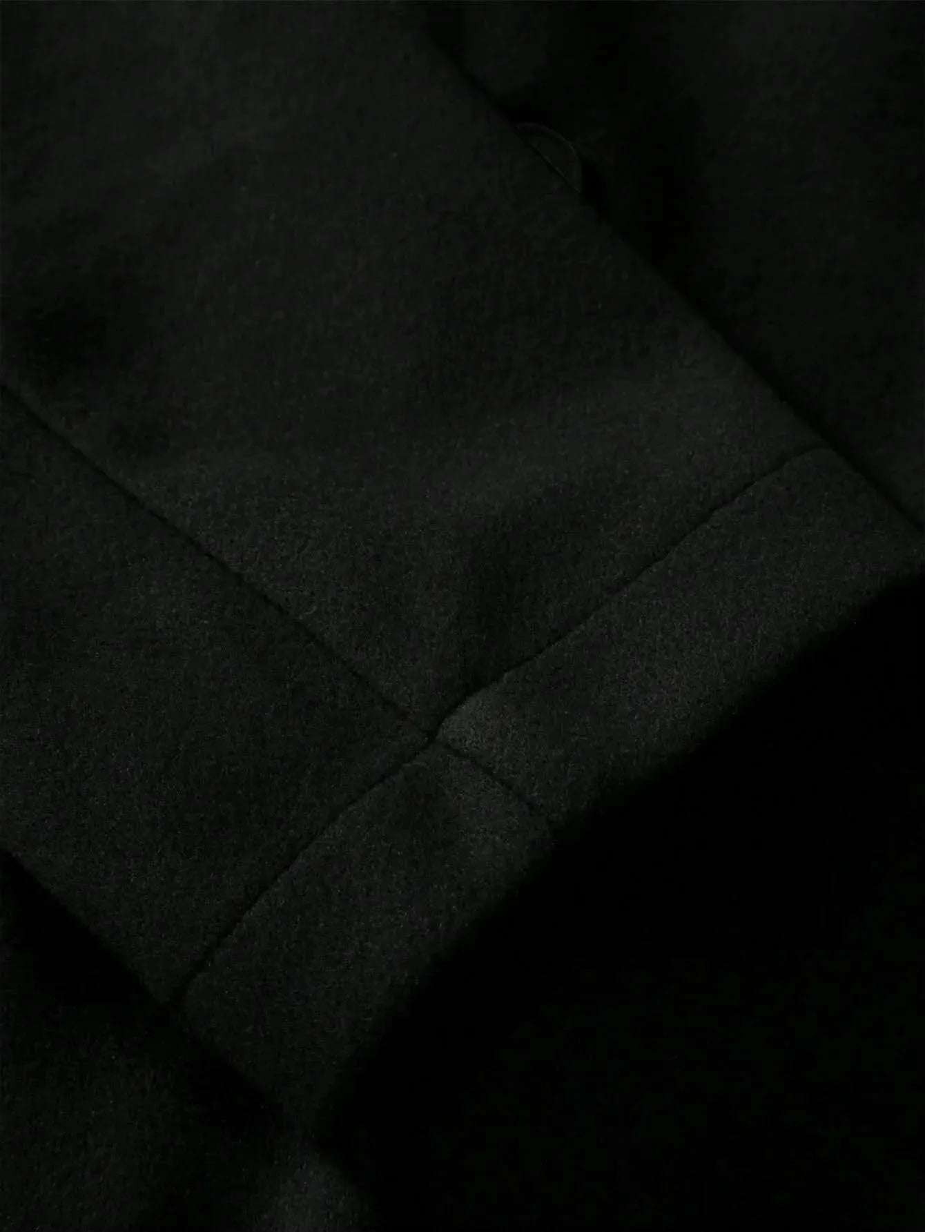 Manfinity Mode Men'S Shirt Collar Lapel Woolen Coat - LustMia