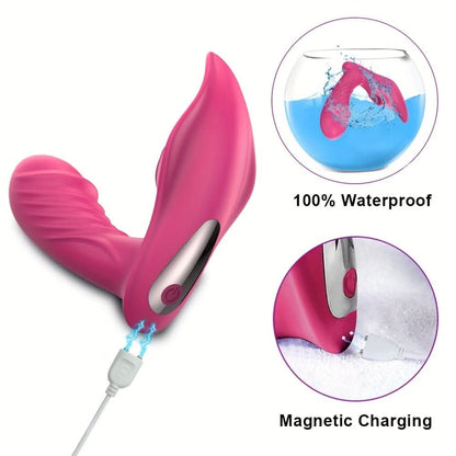 Wireless Remote Control Heating Sucking Vibrator for Women Couples - LustMia