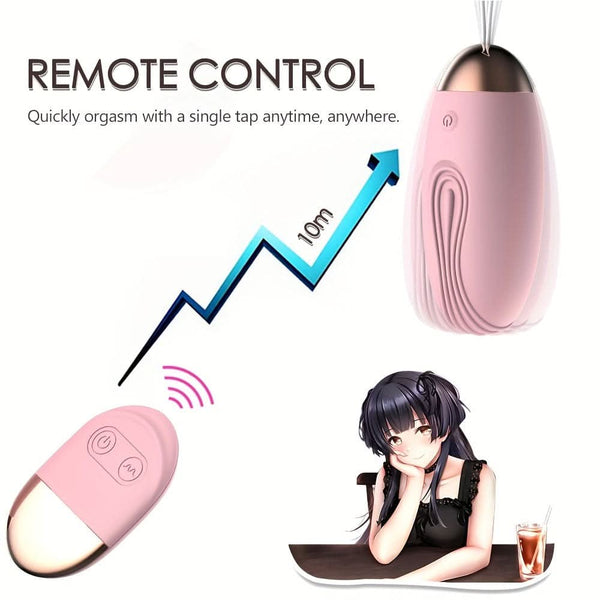 Gspot Stimulation Bullet Vibrator with Remote Control 10 Modes - LustMia