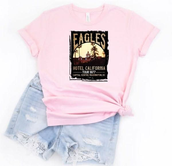 Eagles Hotel California Music Fest Tee - LustMia