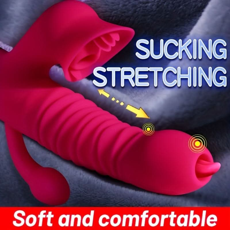 Versatile 4in1 Vibrating Sex Toy for Couples - LustMia