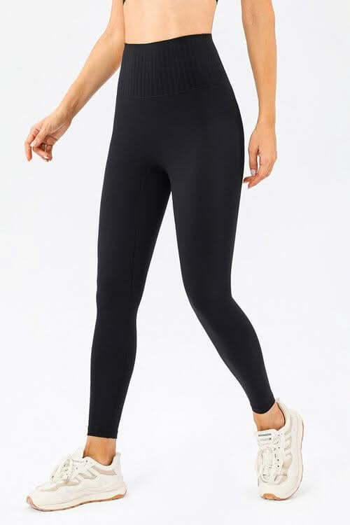 High Waistband Active Leggings - LustMia