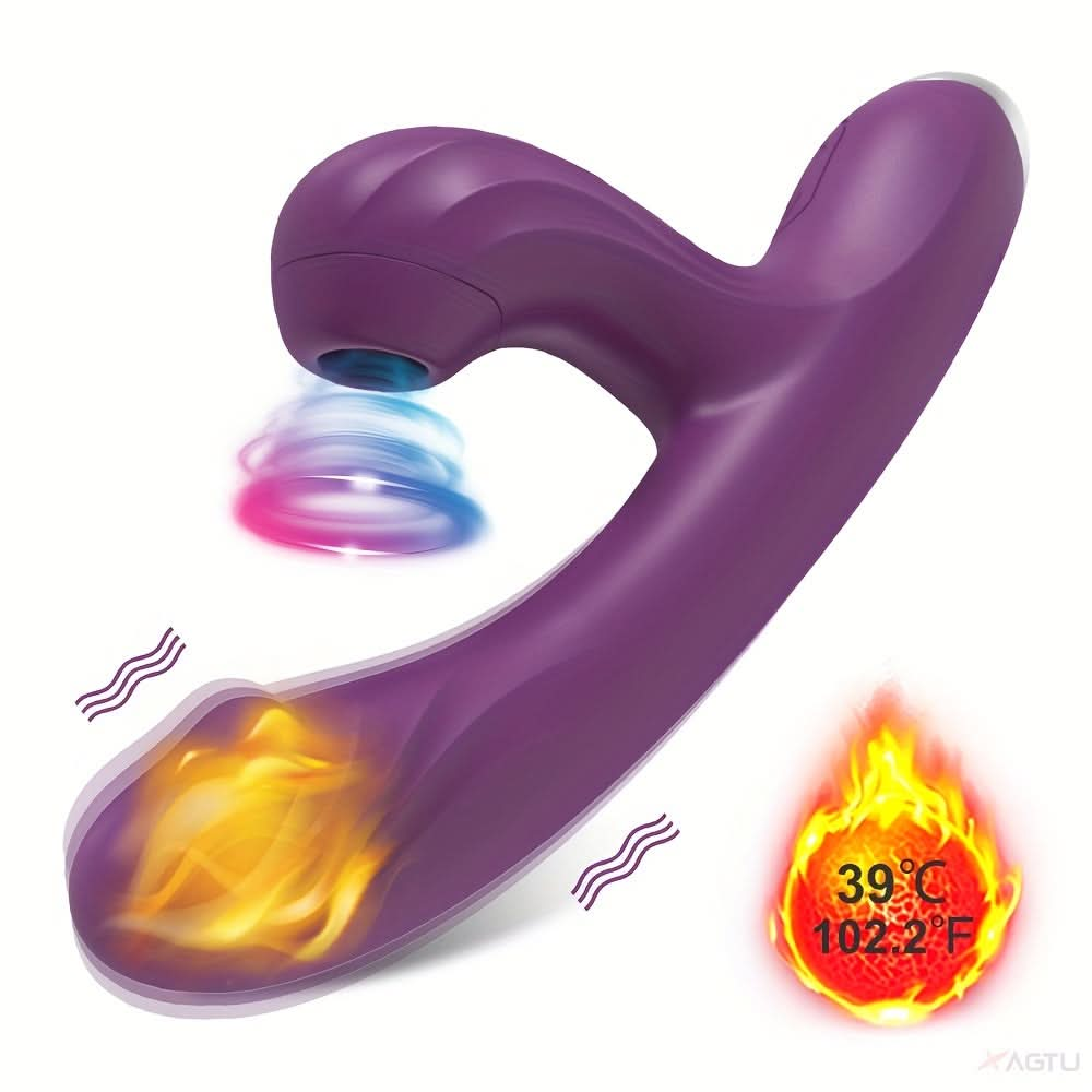 1pc G - spot Vibrator For Women Clit Sucker Powerful Clitoris Vacuum Stimulator Silicone Vibrating Female Pleasure Sex Toy Couple - LustMia