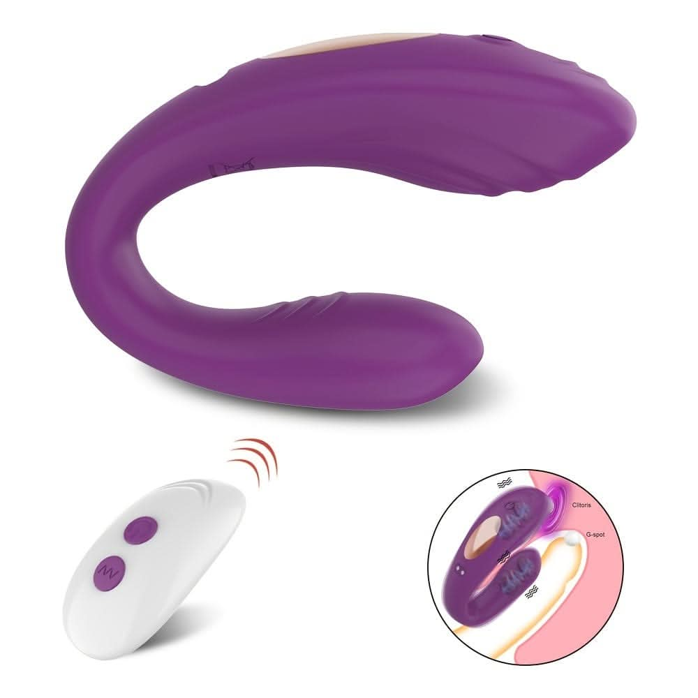 Revolutionary Rechargeable Vibrator for Couples Wireless Waterproof Powerful - LustMia