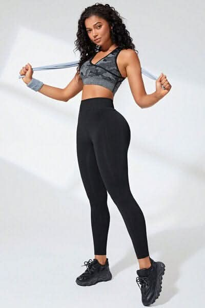 High Waist Active Leggings - LustMia