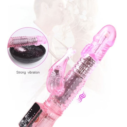 Thrusting GSpot Rabbit Vibrator for Women - LustMia